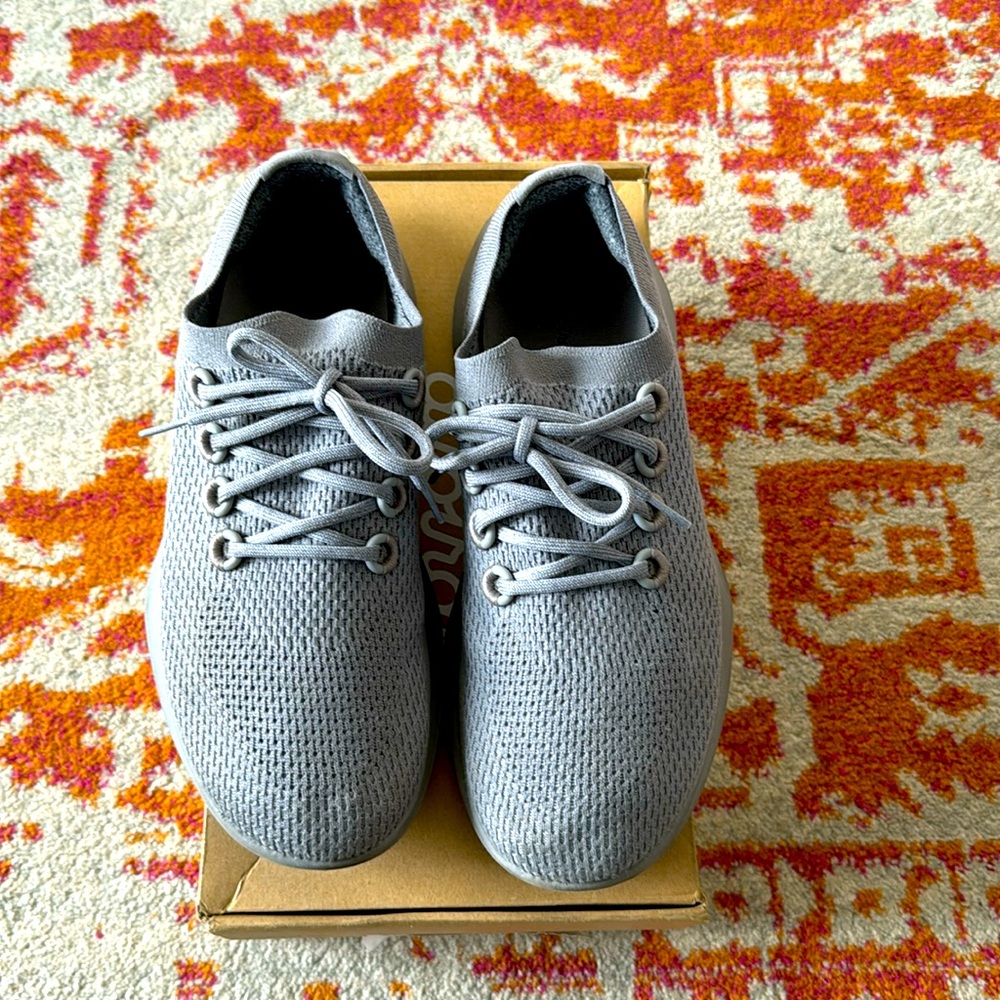 Men’s Gray Allbirds Tree Dasher 2. Size 12